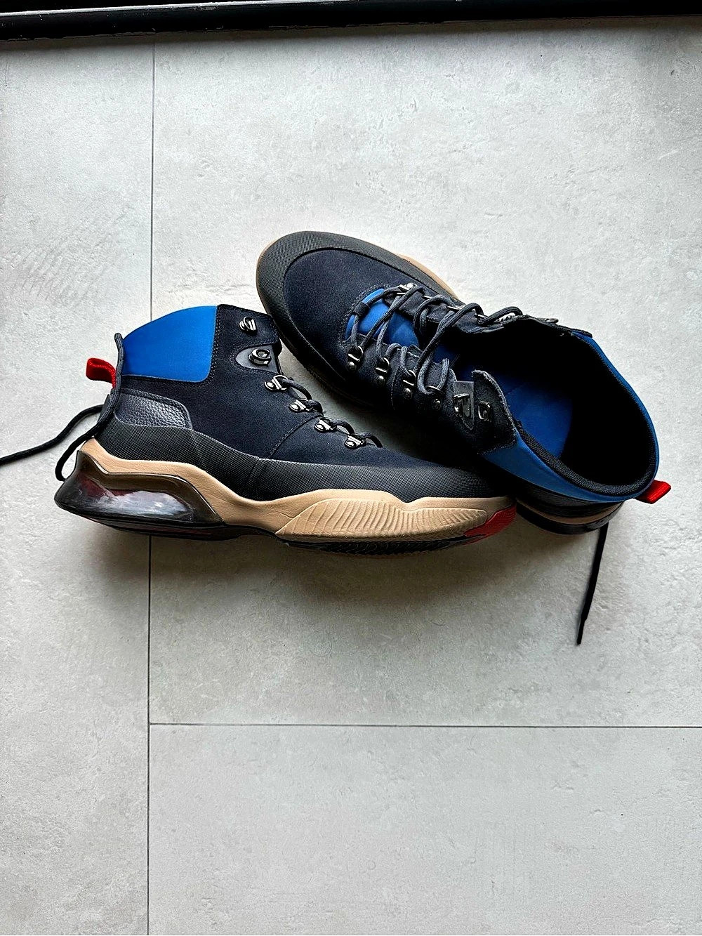 Coach Citysole Hiker Boot Blue & Black Sneakers